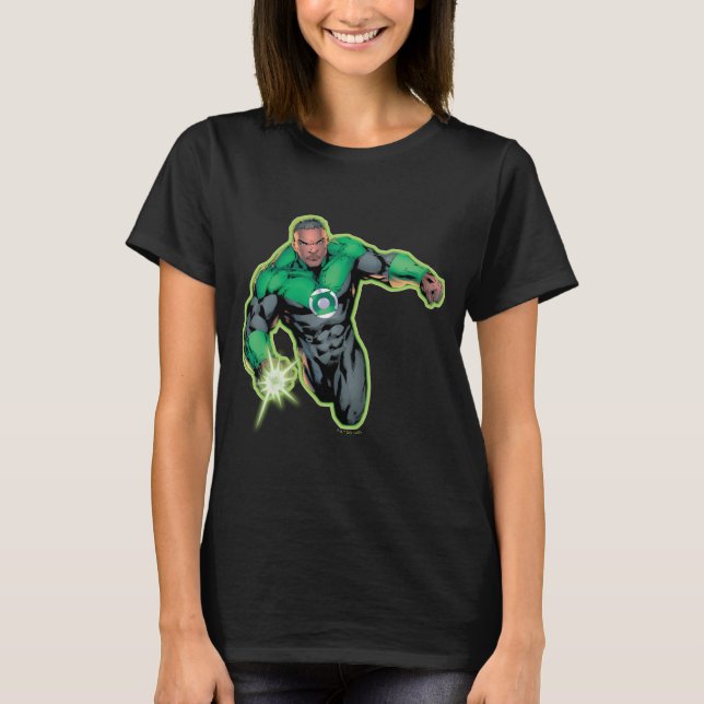 Camiseta Linterna verde John Stewart (Anverso)