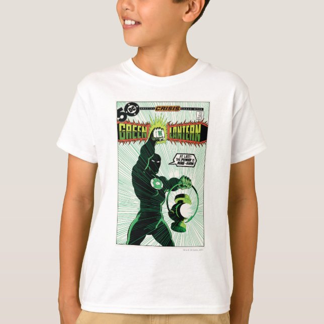 Camiseta Linterna verde - Linterna brillante (Anverso)