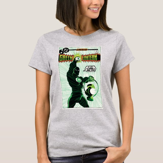 Camiseta Linterna verde - Linterna brillante (Anverso)