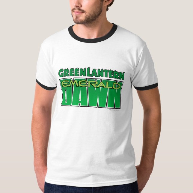 Camiseta Linterna verde - Logo de Emerald Dawn (Anverso)