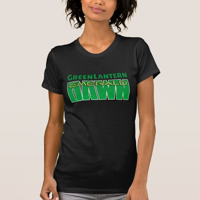 Camiseta Linterna verde - Logo de Emerald Dawn (Anverso)