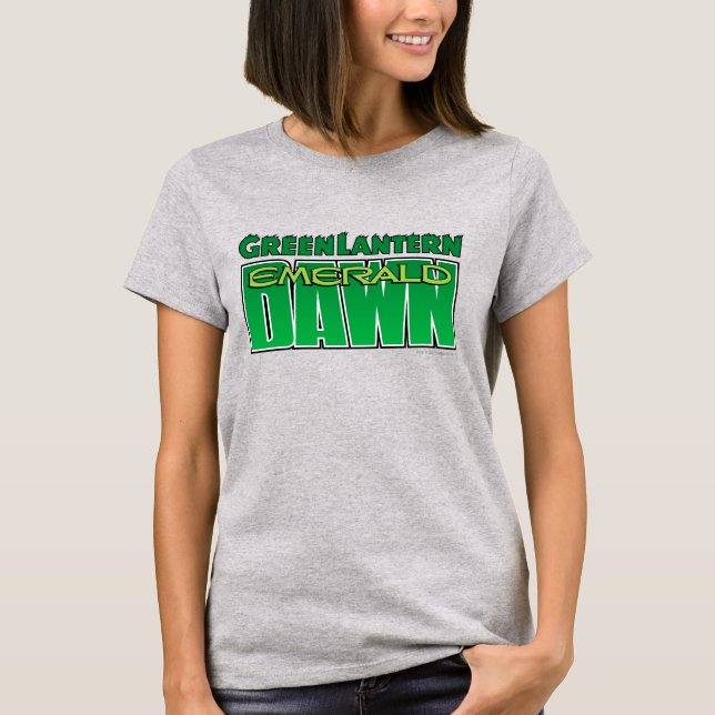 Camiseta Linterna verde - Logo de Emerald Dawn (Anverso)