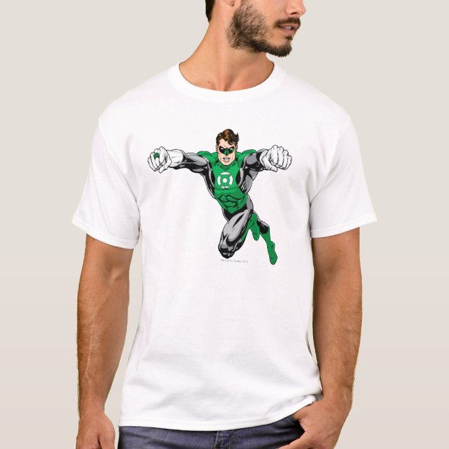 Camiseta Linterna verde - Mirando hacia adelante (Anverso)