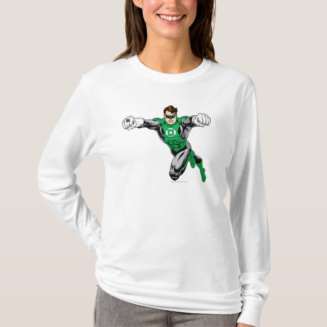 Camiseta Linterna verde - Mirando hacia adelante (Anverso)