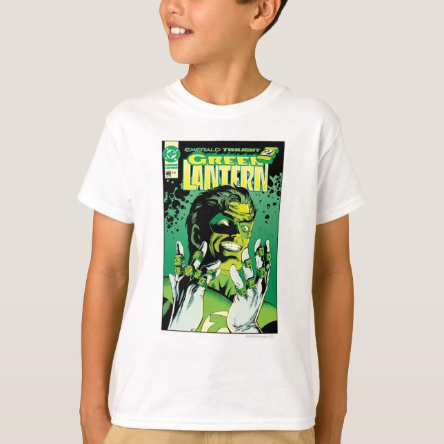 Camiseta Linterna verde - Muchos anillos (Anverso)