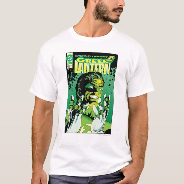 Camiseta Linterna verde - Muchos anillos (Anverso)