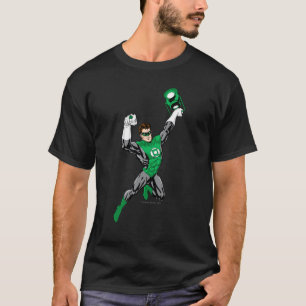 Camiseta Linterna verde - rendida completamente, con la
