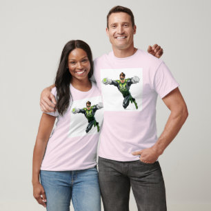 Camiseta Linterna verde - rendida completamente, mirando
