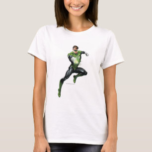 Camiseta Linterna verde - rendida completamente, saltando