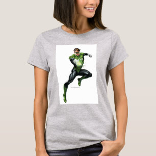 Camiseta Linterna verde - rendida completamente, saltando