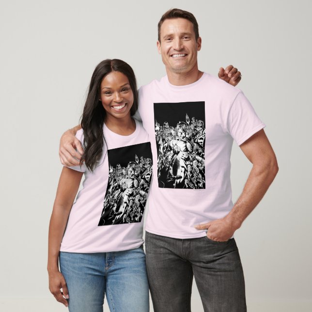 Camiseta Linterna verde rodeada (Unisexo)