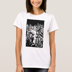 Camiseta Linterna verde rodeada