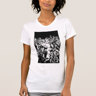 Camiseta Linterna verde rodeada