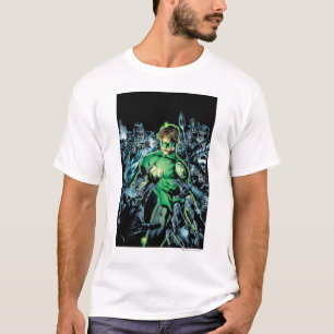 Camiseta Linterna verde rodeada - Color