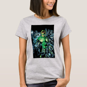 Camiseta Linterna verde rodeada - Color