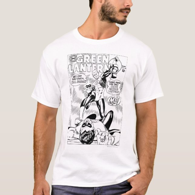 Camiseta Linterna verde - Sal de esta orilla de la Altura d (Anverso)