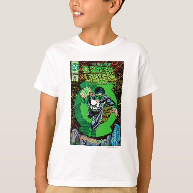 Camiseta Linterna verde - Todo empieza aquí (Anverso)