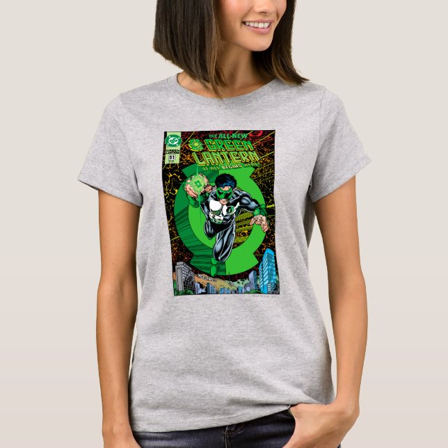 Camiseta Linterna verde - Todo empieza aquí (Anverso)