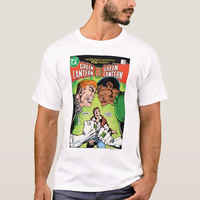 Camiseta Linterna verde vs linterna verde (Anverso)