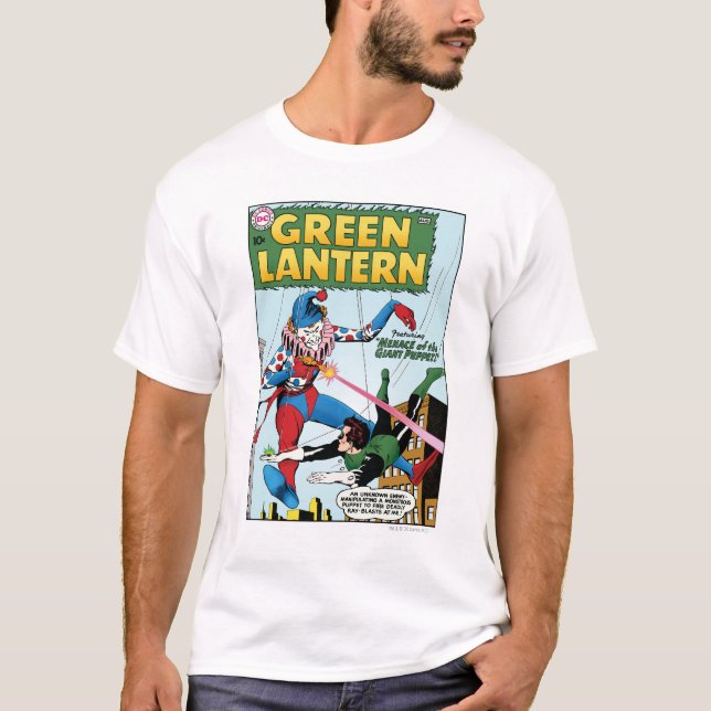 Camiseta Linterna verde vs payaso (Anverso)