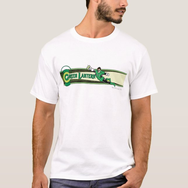 Camiseta Linterna verde y logotipo (Anverso)