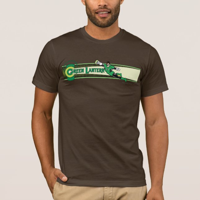 Camiseta Linterna verde y logotipo (Anverso)