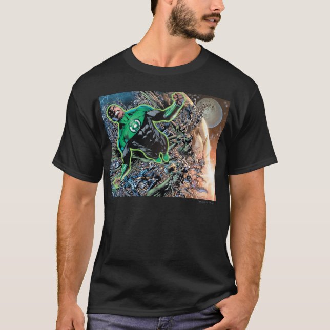 Camiseta Linterna verde y luna (Anverso)