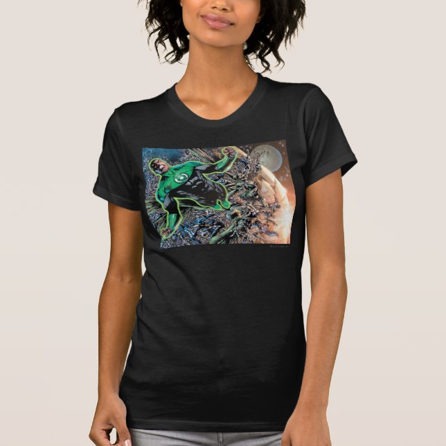 Camiseta Linterna verde y luna (Anverso)