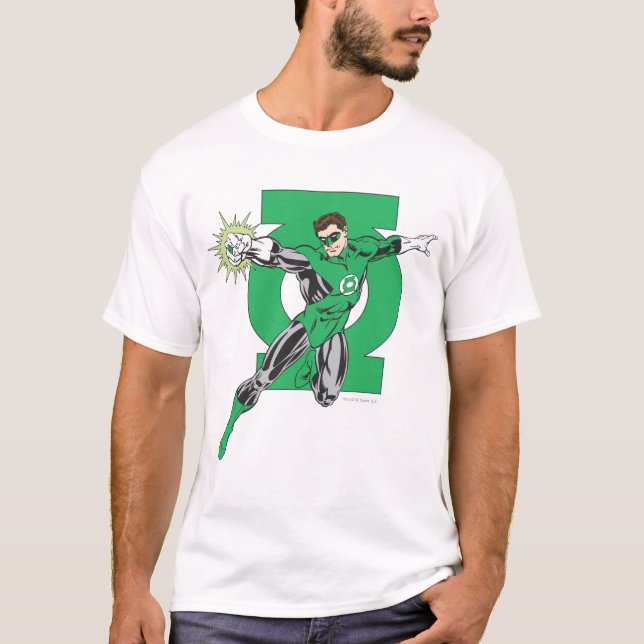 Camiseta Linterna verde y símbolo (Anverso)