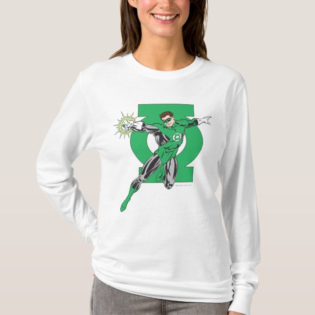 Camiseta Linterna verde y símbolo (Anverso)