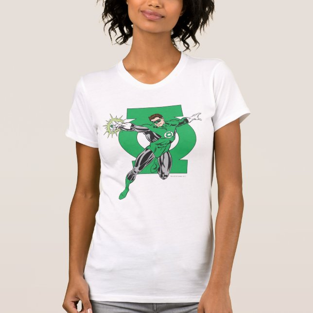 Camiseta Linterna verde y símbolo (Anverso)