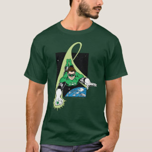Camiseta Linterna verde y tierra