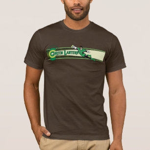 Camiseta Linterna y logotipo verdes