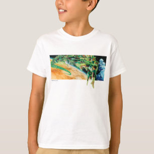 Camiseta Linternas de Gren que vuelan en espacio