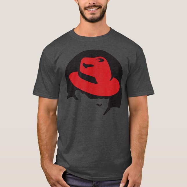 Camiseta Linu redhat lover tee Penguin Tu Open Source Os (Anverso)