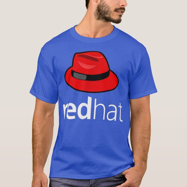 Camiseta Linu redhat lover tee Penguin Tu Open Source Os (Anverso)