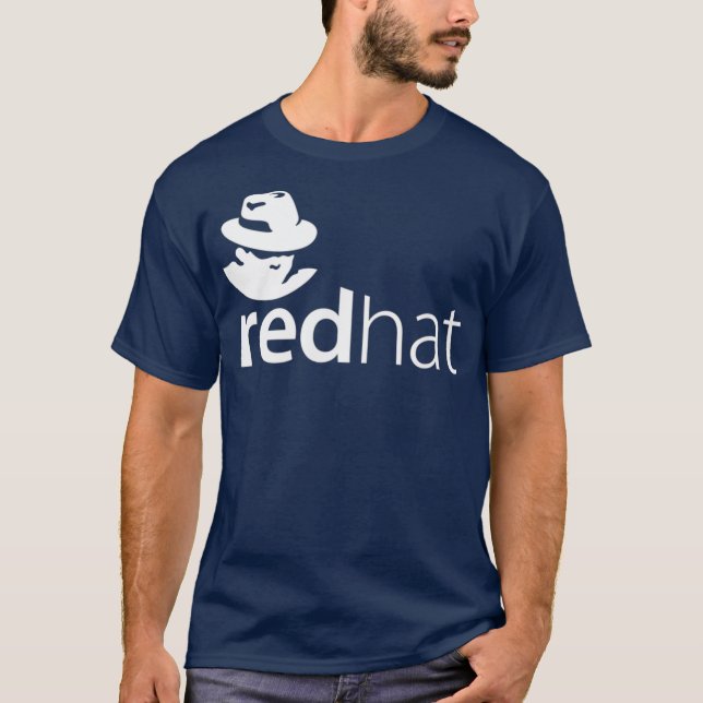 Camiseta Linu redhat lover tee Penguin Tu Open Source Os (Anverso)