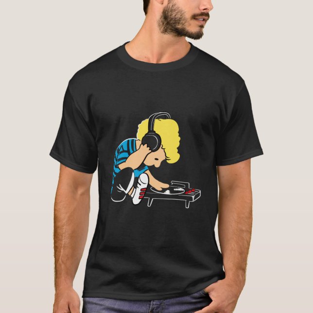 Camiseta Linus DJ (Anverso)