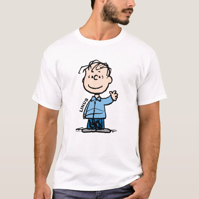 Camiseta Linus Waving (Anverso)