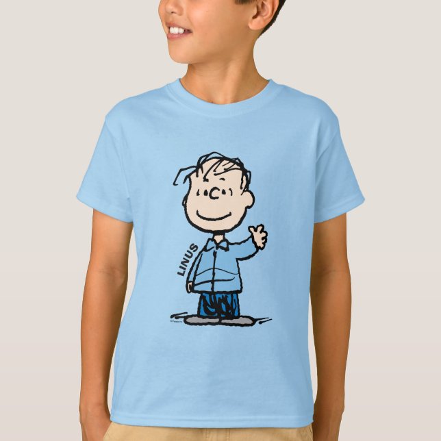 Camiseta Linus Waving (Anverso)