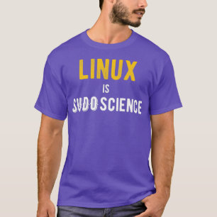 Camiseta LINUX es ciencia SUDO
