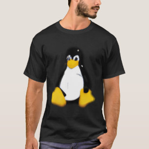 Camiseta Linux Gris pequeño
