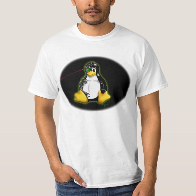 Camiseta Linux le asimilará (Anverso)