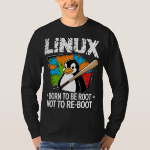 Camiseta Linux - Nacido Para Ser Root