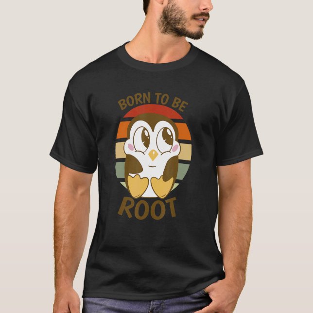 Camiseta Linux Nerd Programación Debugging Cute Penguin Ret (Anverso)