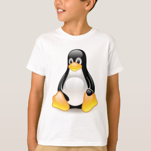 Camiseta Linux-pingüino-Tux