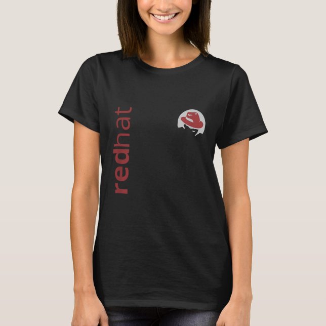 Camiseta Linux Red Gorra Tee Tux Penguin Open Source Os L (Anverso)