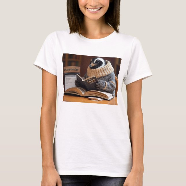 Camiseta Linuxeros FAQ (Anverso)