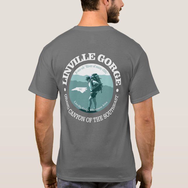 Camiseta Linville Gorge (Reverso)