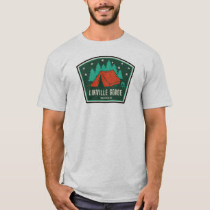 Camiseta Linville Gorge Wilderness North Carolina Camping